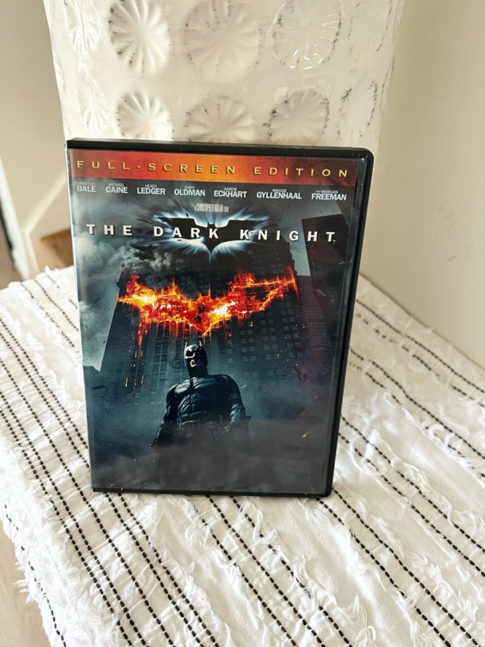 The Dark Knight DVD – Full-Screen Edition 2008 Action Movie Christian Bale